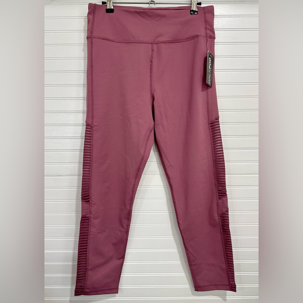 Walkpop Activewear Mauve Leggings - Size Large | BNWT